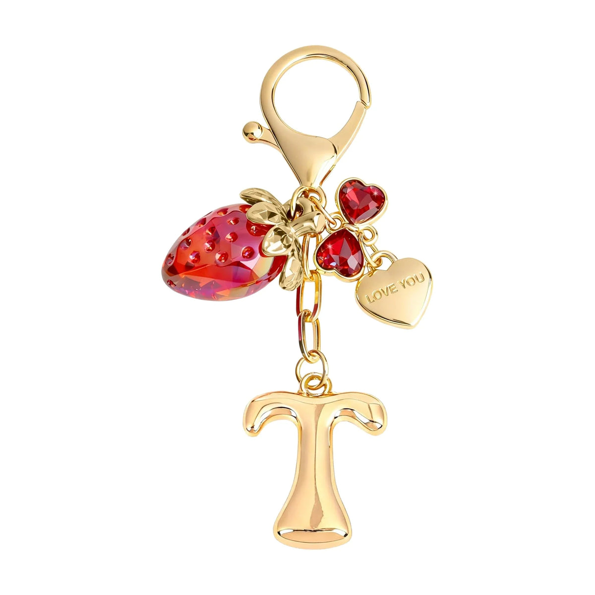 Berry – Bijou de sac initiale fraise (Rouge)
