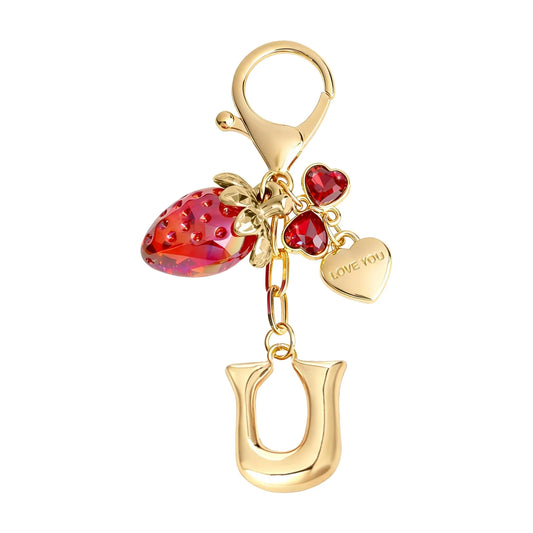 Berry – Bijou de sac initiale fraise (Rouge)