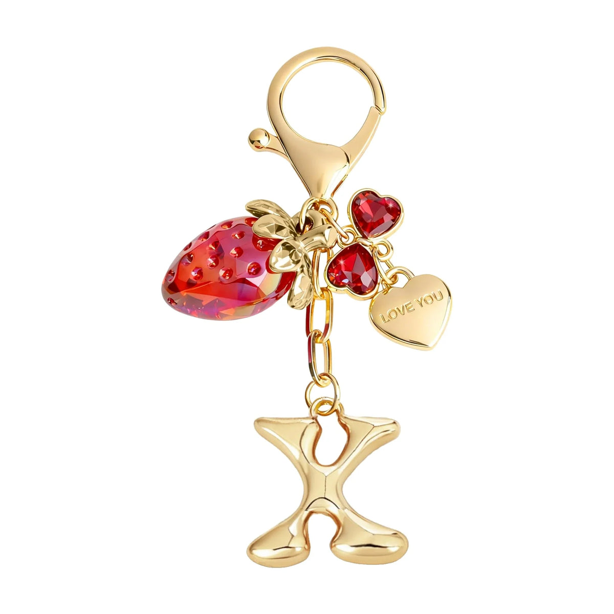 Berry – Bijou de sac initiale fraise (Rouge)