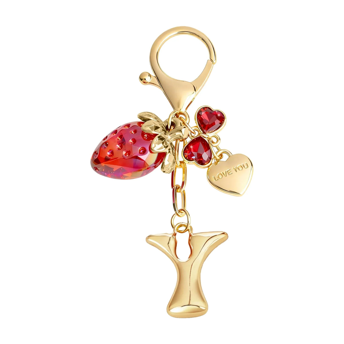 Berry – Bijou de sac initiale fraise (Rouge)
