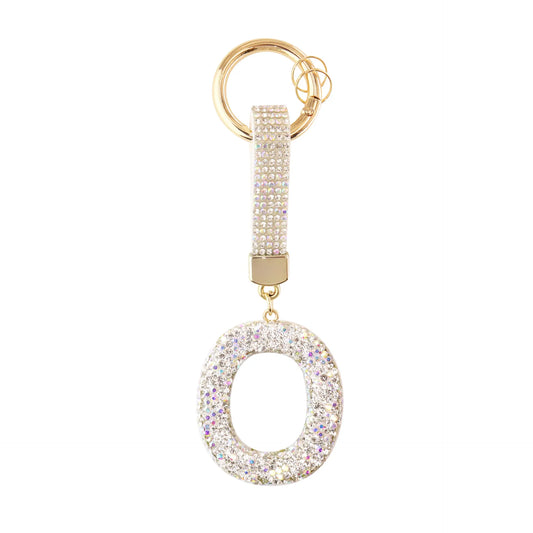 Initiale Sparkle – Bijou de sac (Argent)