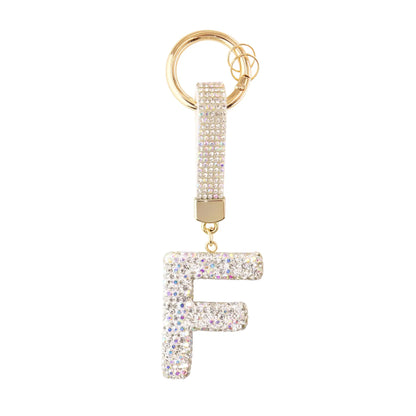 Initiale Sparkle – Bijou de sac (Argent)