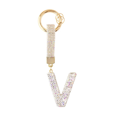 Initiale Sparkle – Bijou de sac (Argent)
